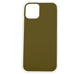 Brown, Color, Background, Monochrome, Minimalism Iphone 12 Pro Max Tpu Uv Print Case by nateshop
