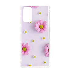 Springpurple Flower On A Purple Background Samsung Galaxy Note 20 Tpu Uv Case by nateshop