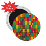 Abstract-background 2.25  Magnets (10 pack) 