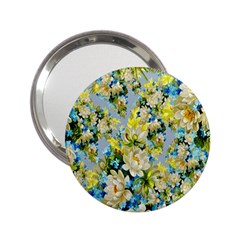 Background-flowers 2 25  Handbag Mirrors by nateshop