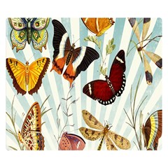 Butterfly-love Premium Plush Fleece Blanket (small) by nateshop