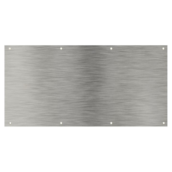 Aluminum Textures, Horizontal Metal Texture, Gray Metal Plate Banner and Sign 8  x 4 