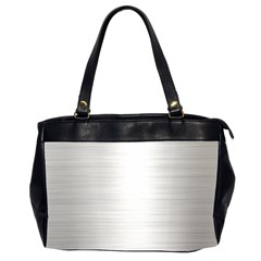 Aluminum Textures, Polished Metal Plate Oversize Office Handbag (2 Sides) by nateshop