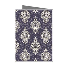 Vintage Texture, Floral Retro Background, Patterns, Mini Greeting Cards (pkg Of 8) by nateshop