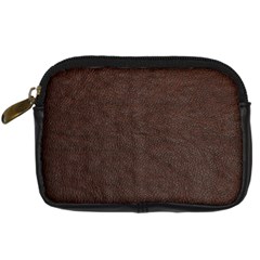 Black Leather Texture Leather Textures, Brown Leather Line Digital Camera Leather Case by nateshop