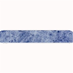 Blue Grunge Texture, Wall Texture, Blue Retro Background Small Bar Mat by nateshop