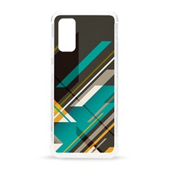 Material Design, Lines, Retro Abstract Art, Geometry Samsung Galaxy S20 6 2 Inch Tpu Uv Case by nateshop