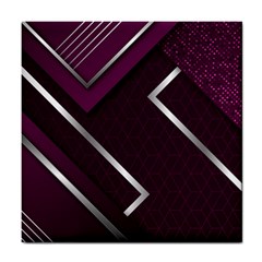 Purple Abstract Background, Luxury Purple Background Tile Coaster by nateshop