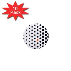 Honeycomb Hexagon Pattern Abstract 1  Mini Magnet (10 Pack) 