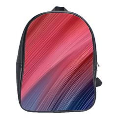 Abstract, Lines School Bag (large) by nateshop
