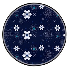 Flowers Pattern , Pattern, Flowers, Texture Wireless Fast Charger(black) by nateshop