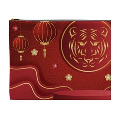 Holiday, Chinese New Year, Cosmetic Bag (xl) by nateshop