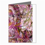 Abstract pink blend Greeting Card