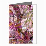 Abstract pink blend Greeting Cards (Pkg of 8)