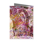 Abstract pink blend Mini Greeting Cards (Pkg of 8)