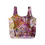 Abstract pink blend Full Print Recycle Bag (S)