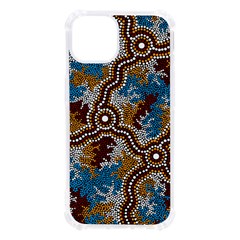 Authentic Aboriginal Art - Wetland Dreaming Iphone 13 Tpu Uv Print Case by hogartharts