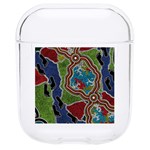 Authentic Aboriginal Art - Walking the Land Hard PC AirPods 1/2 Case Front