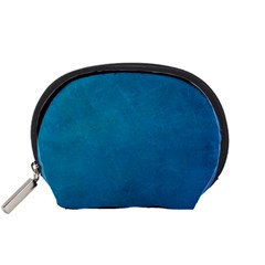 Blue Stone Texture Grunge, Stone Backgrounds Accessory Pouch (small) by nateshop