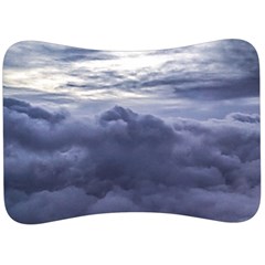 Majestic Clouds Landscape Velour Seat Head Rest Cushion by dflcprintsclothing