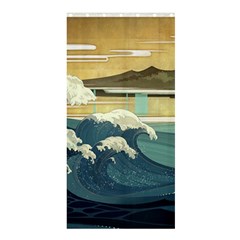 Sea Asia Waves Japanese Art The Great Wave Off Kanagawa Shower Curtain 36  X 72  (stall)  by Cemarart