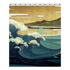 Sea Asia Waves Japanese Art The Great Wave Off Kanagawa Shower Curtain 60  X 72  (medium)  by Cemarart