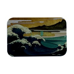 Sea Asia Waves Japanese Art The Great Wave Off Kanagawa Open Lid Metal Box (silver)   by Cemarart