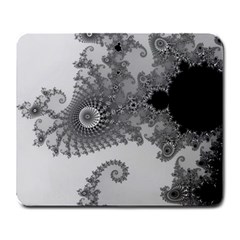 Males Mandelbrot Abstract Almond Bread Large Mousepad by Cemarart