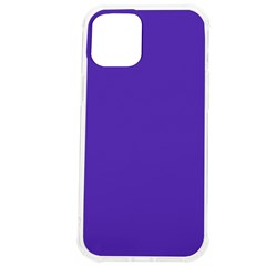 Ultra Violet Purple Iphone 12 Pro Max Tpu Uv Print Case by bruzer