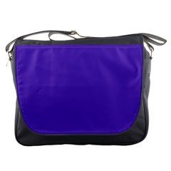 Ultra Violet Purple Messenger Bag by Patternsandcolors