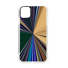 Colorful Centroid Line Stroke Iphone 11 Tpu Uv Print Case by Cemarart