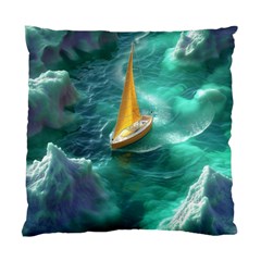 Dolphin Sea Ocean Standard Cushion Case (two Sides) by Cemarart