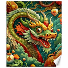 Chinese New Year ¨c Year Of The Dragon Canvas 8  X 10 