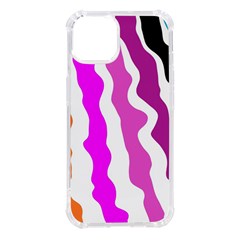 Warp Liquid Multicolor Kids Iphone 14 Tpu Uv Print Case by Cemarart
