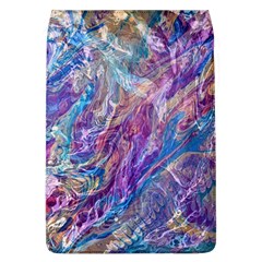 Amethyst Flow Removable Flap Cover (l) by kaleidomarblingart