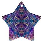 Cobalt arabesque Ornament (Star)