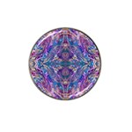 Cobalt arabesque Hat Clip Ball Marker