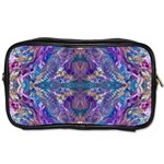 Cobalt arabesque Toiletries Bag (Two Sides) Front