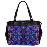 Cobalt arabesque Oversize Office Handbag