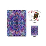 Cobalt arabesque Playing Cards Single Design (Mini)