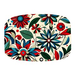 Flora Pattern Flower Mini Square Pill Box by Grandong