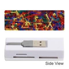 Hexagon Honeycomb Pattern Memory Card Reader (stick)