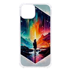 Starry Night Wanderlust: A Whimsical Adventure Iphone 13 Tpu Uv Print Case by stine1