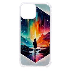 Starry Night Wanderlust: A Whimsical Adventure Iphone 13 Mini Tpu Uv Print Case by stine1