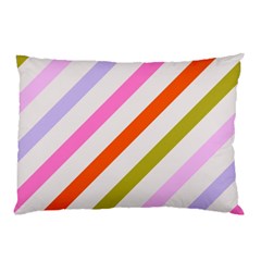 Lines Geometric Background Pillow Case by Maspions