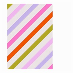 Lines Geometric Background Small Garden Flag (two Sides)