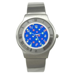 Background Star Darling Galaxy Stainless Steel Watch by Maspions