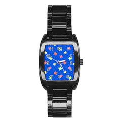 Background Star Darling Galaxy Stainless Steel Barrel Watch by Maspions