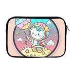 Boy Astronaut Cotton Candy Childhood Fantasy Tale Literature Planet Universe Kawaii Nature Cute Clou Apple MacBook Pro 17  Zipper Case
