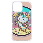 Boy Astronaut Cotton Candy Childhood Fantasy Tale Literature Planet Universe Kawaii Nature Cute Clou iPhone 13 Pro Max TPU UV Print Case